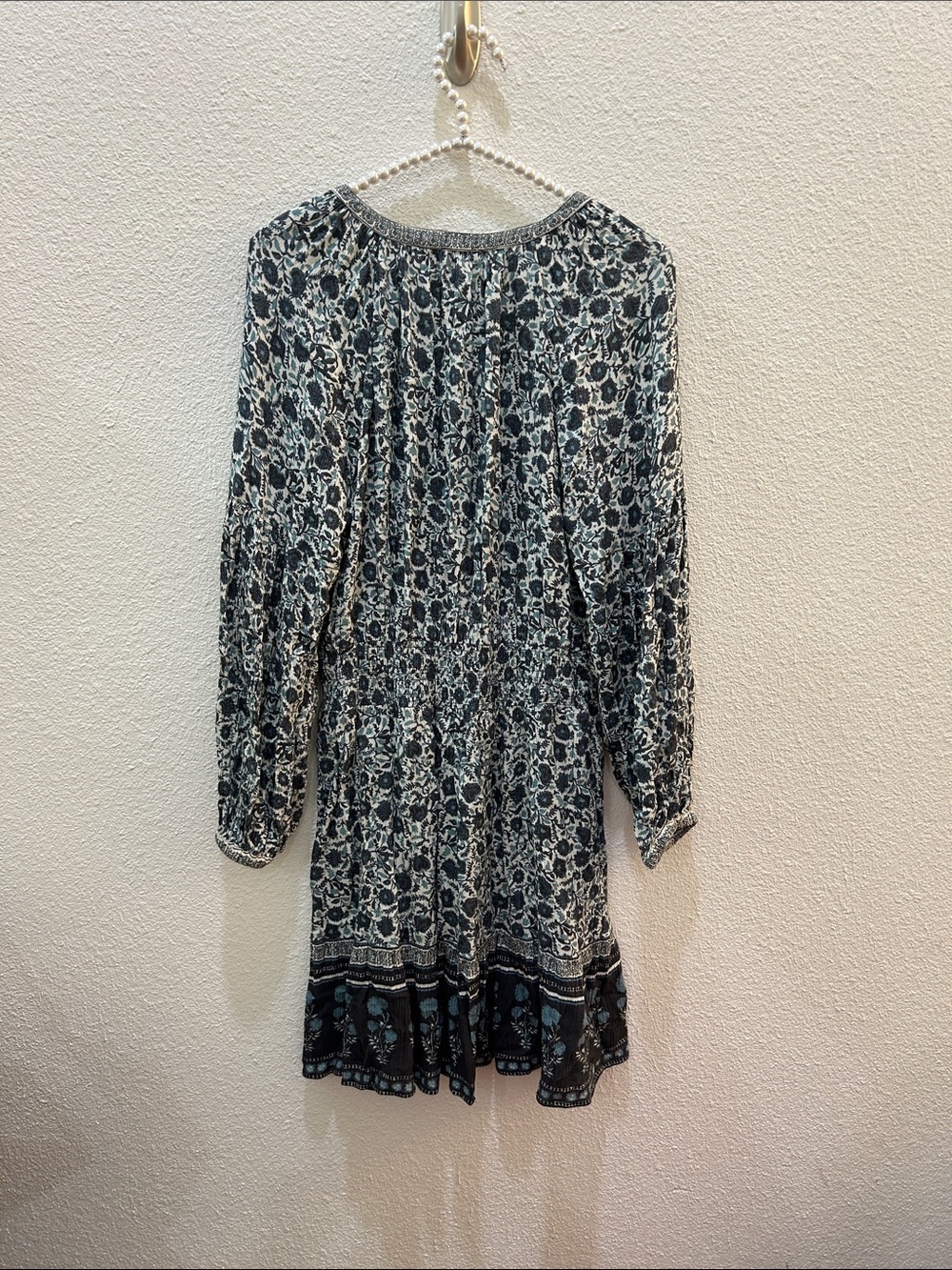 Faherty Montana Dress in Navy Folly Floral Size Medium - Picture 11 of 15
